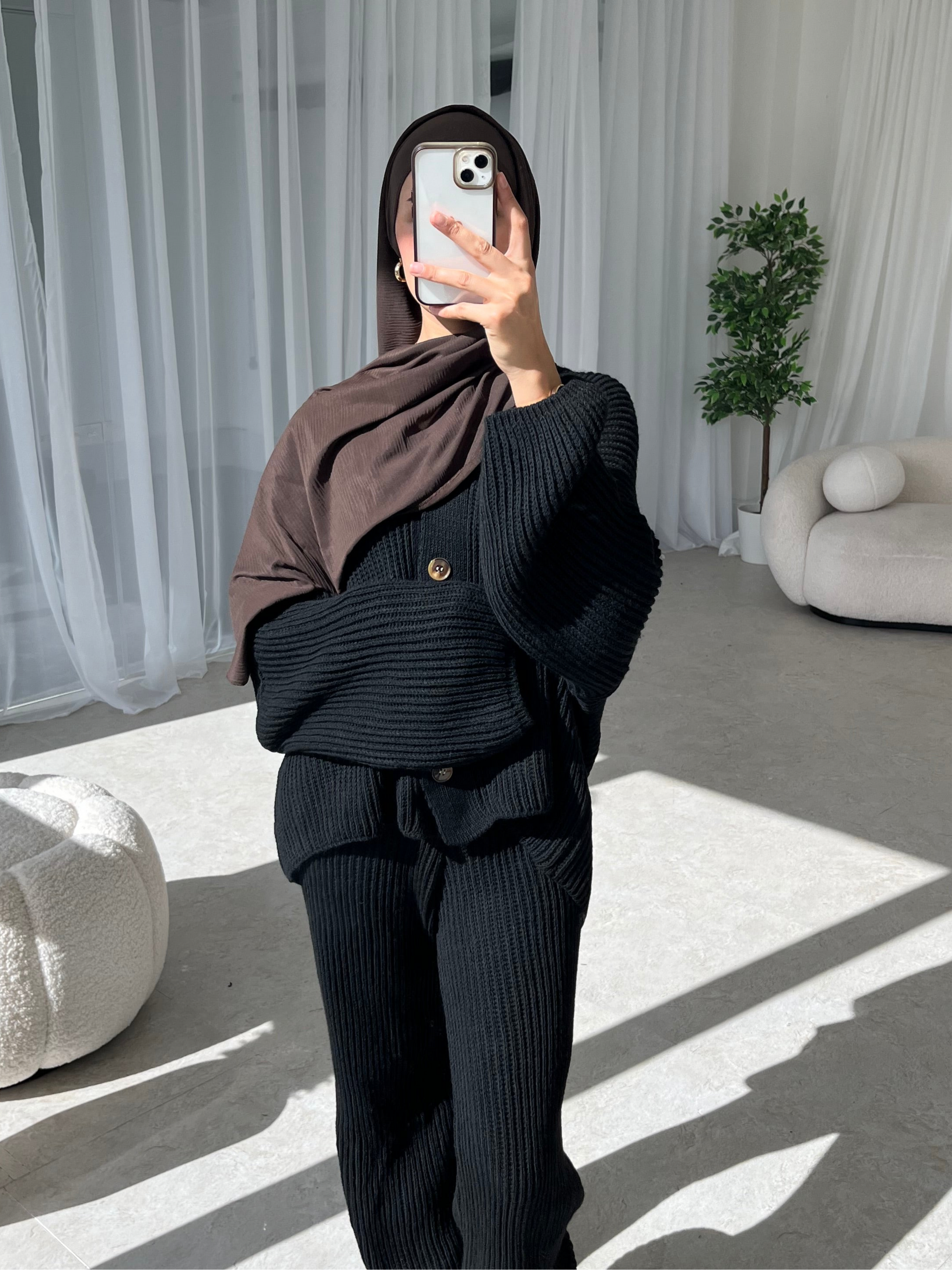 Black Loungewear Set - modastique