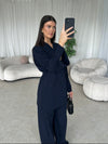 Navy kimono co-ord
