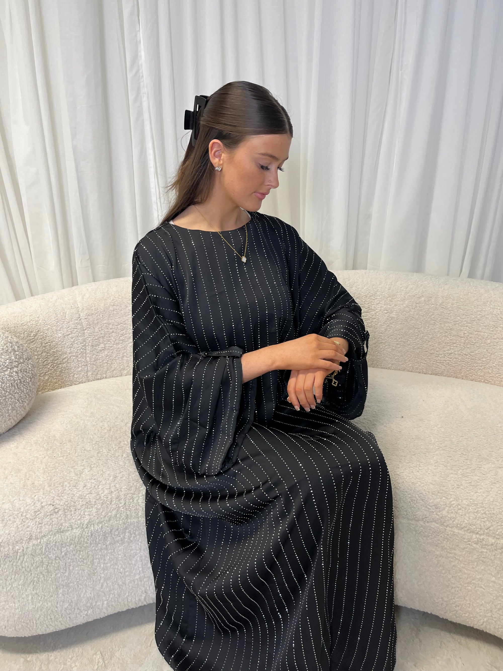 Black gem Kaftan