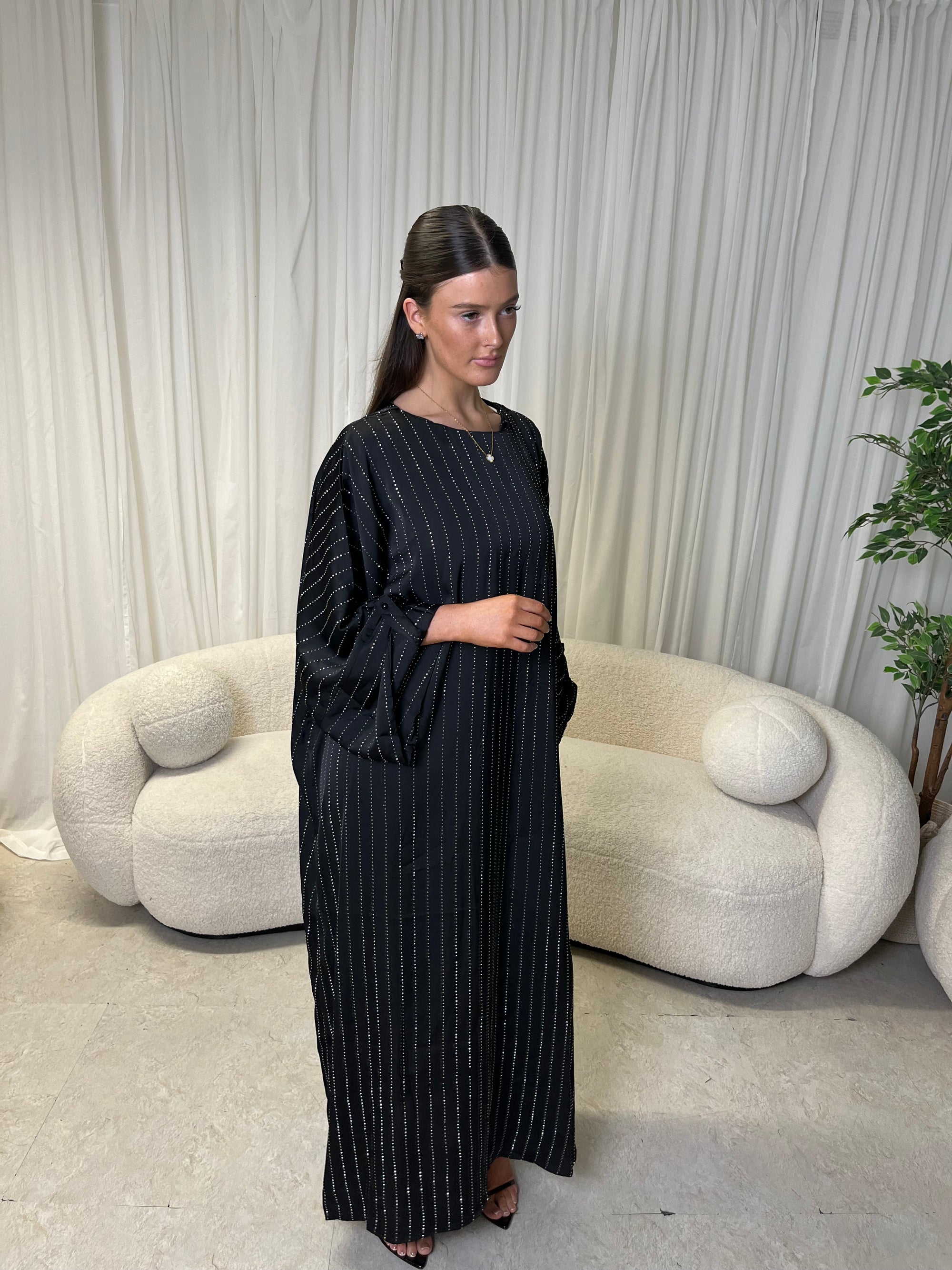 Black gem Kaftan
