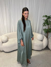 Light green gem kaftan