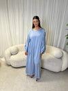 Baby blue gem kaftan