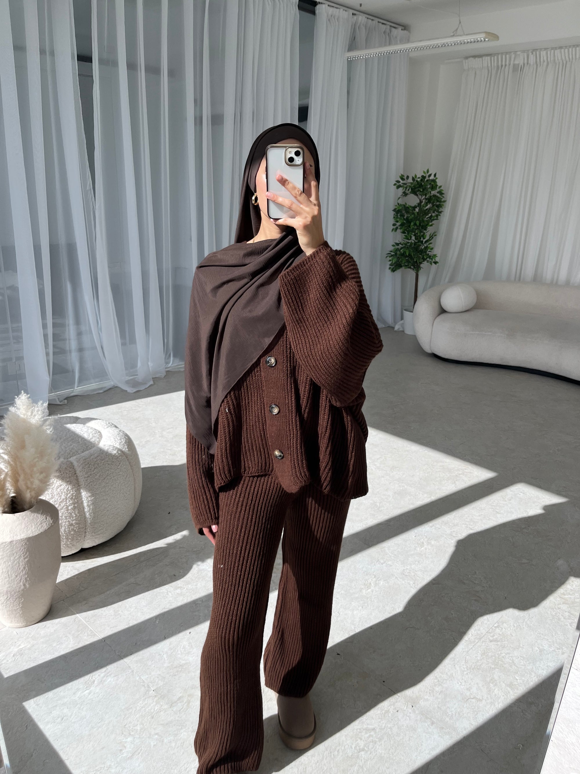 Brown loungewear set