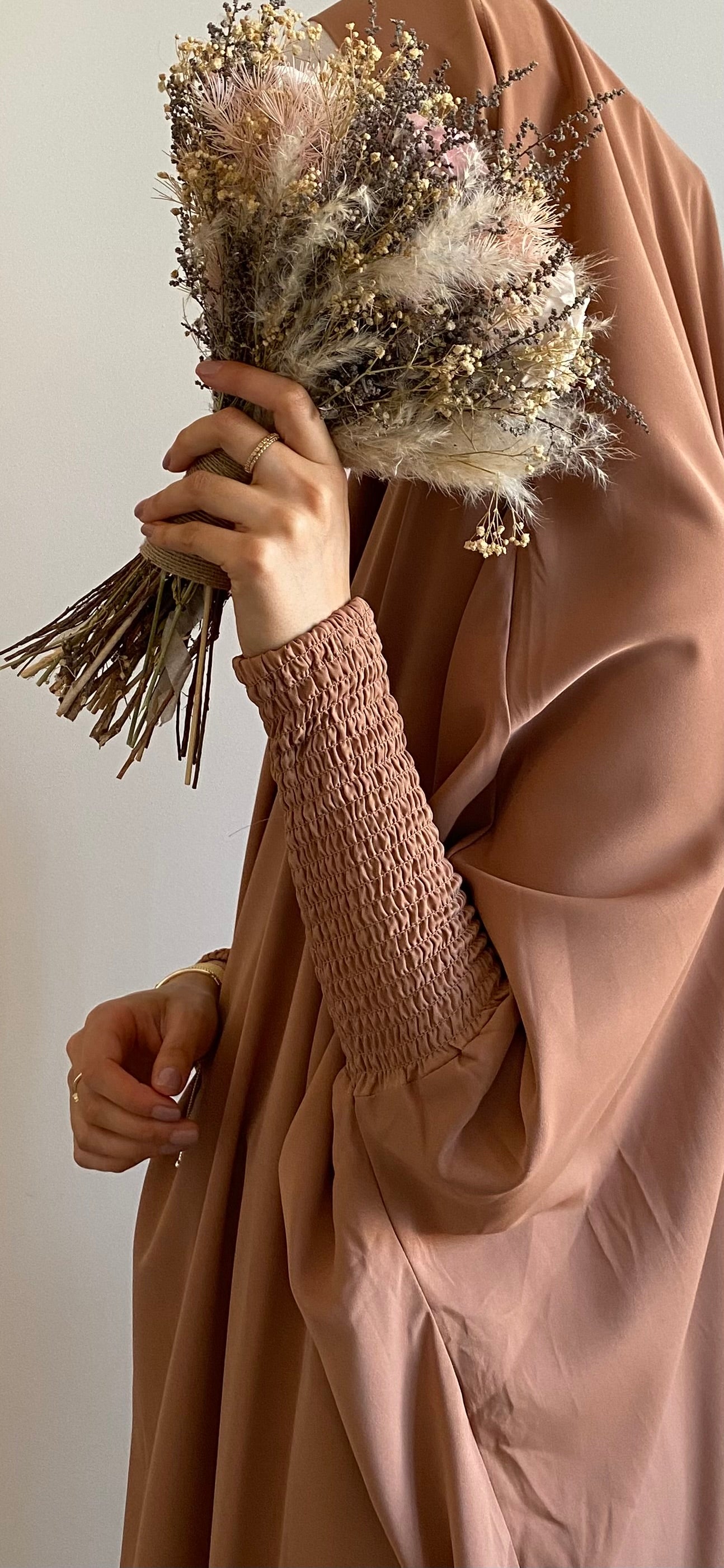 Peach Jilbab