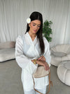 White kimono co-ord
