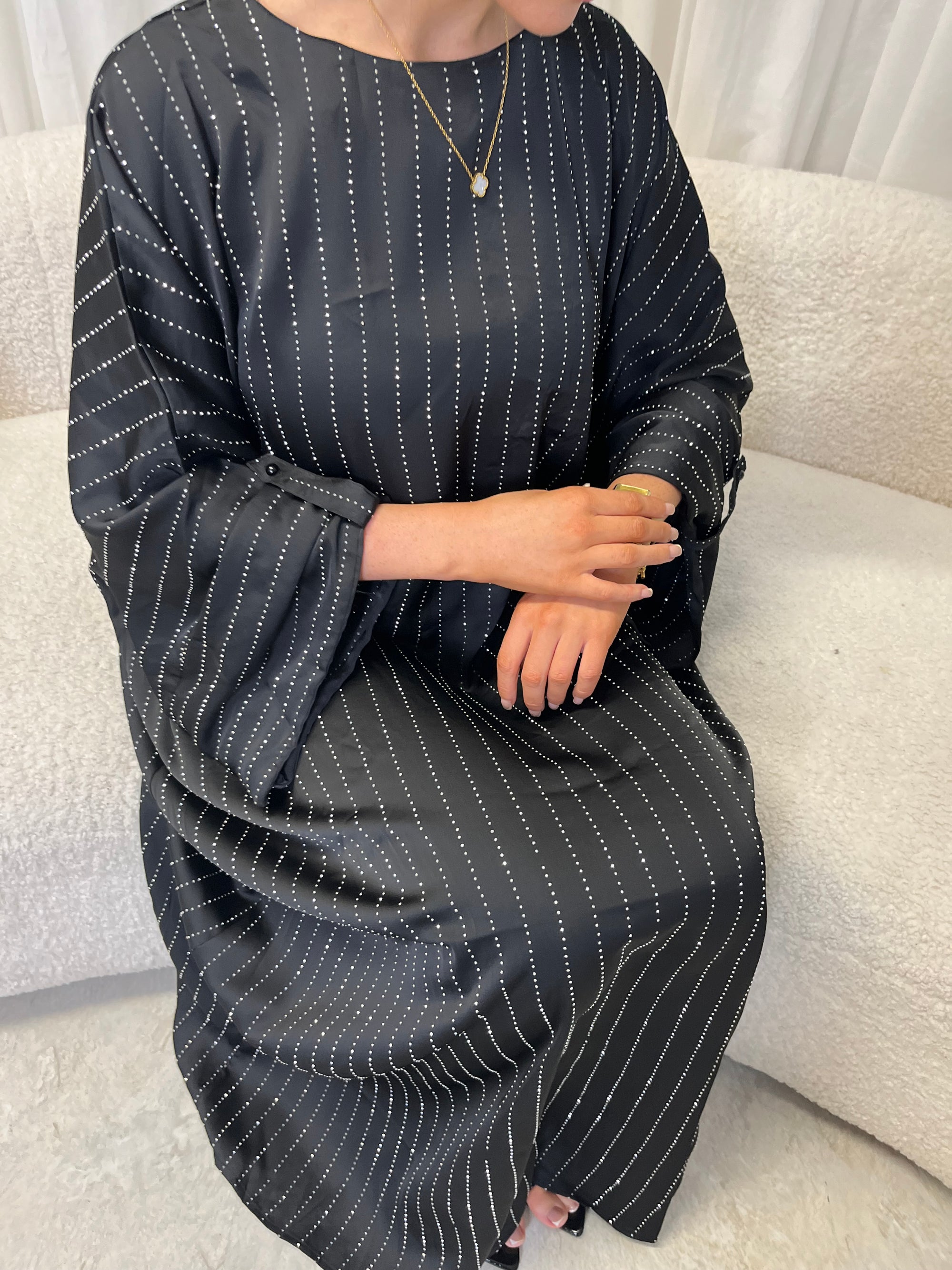 Black gem Kaftan
