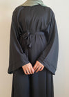 Black 2 piece Abaya